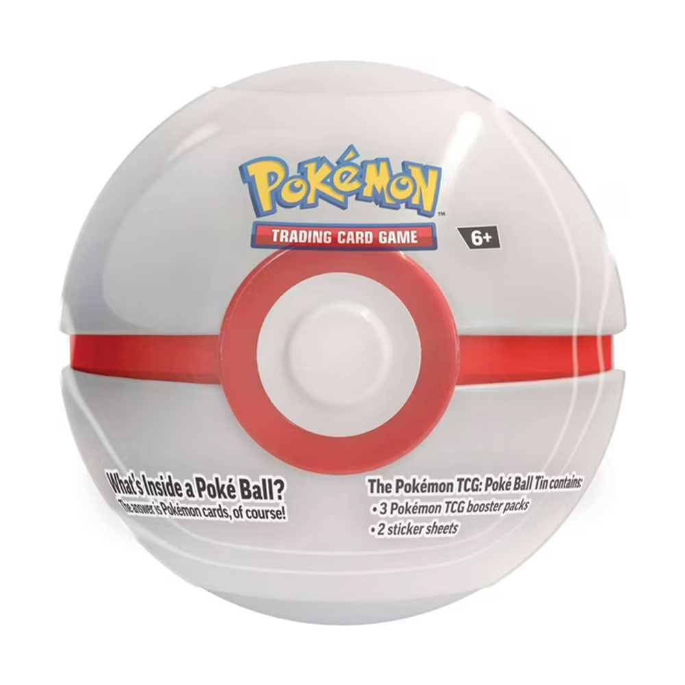 Premier Ball Pokeball Tin Set